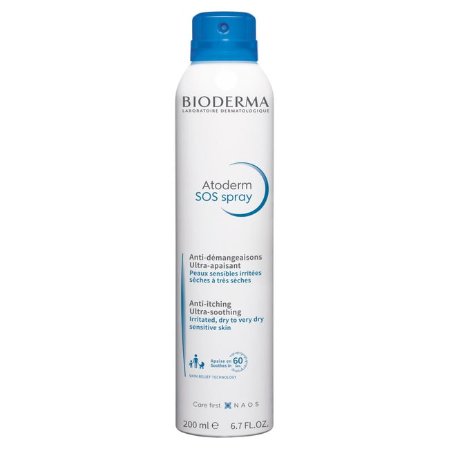 Bioderma Atoderm SOS spray przeciwświądowy 200ml