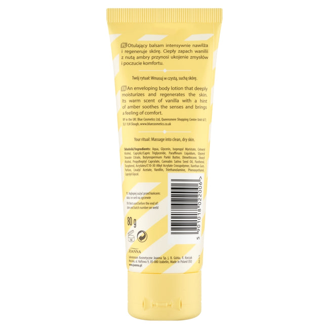 Joanna Sheer Vanille perfumowany balsam do ciała 80g