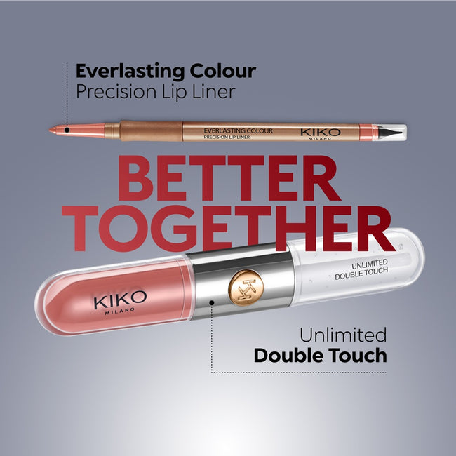 KIKO Milano Unlimited Double Touch dwuetapowa płynna pomadka do ust 6ml