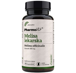 Pharmovit Melisa lekarska 280 mg suplement diety 90 kapsułek