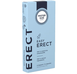 Mister Size Easy Erect innowacyjny wegański suplement diety 5 kapsułek