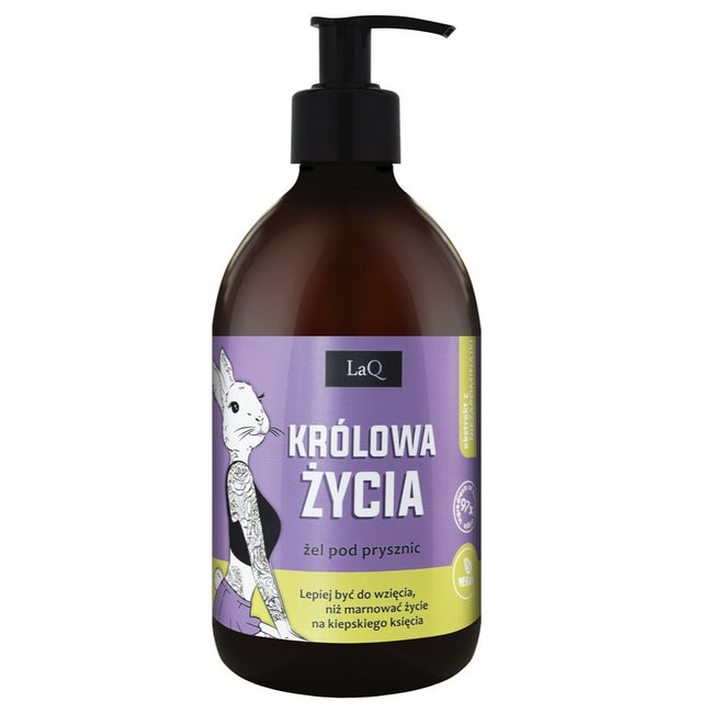 LaQ Królowa Życia żel pod prysznic Niezapominajka 500ml