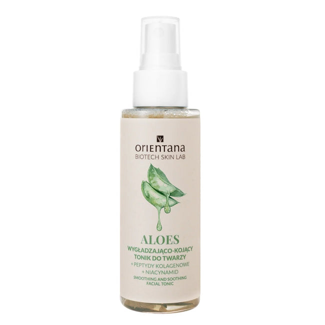 ORIENTANA Wygładzająco-kojący tonik do twarzy Aloes 100ml