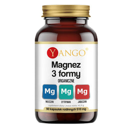 Yango Magnez 3 formy suplement diety 90 kapsułek