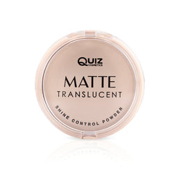 Quiz Cosmetics Matte Translucent Powder transparentny puder matujący