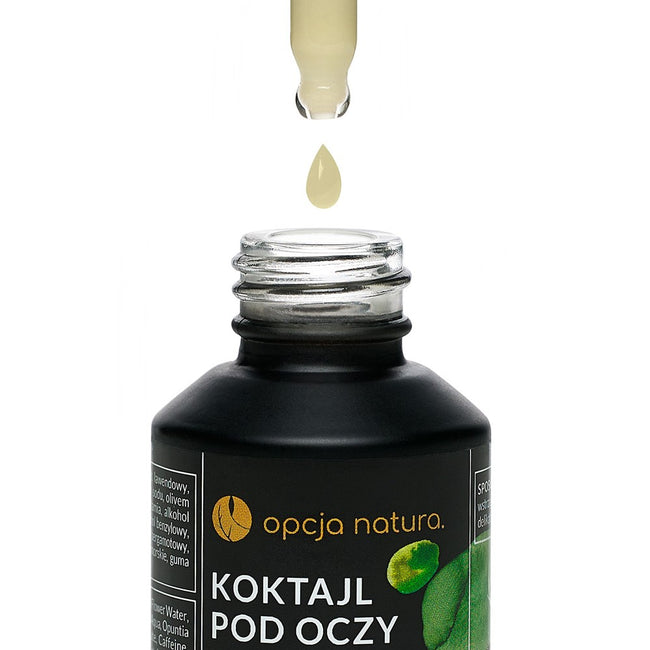 Opcja Natura Koktajl pod oczy przeciwzmarszczkowe serum Kofeina & Opuncja 30ml