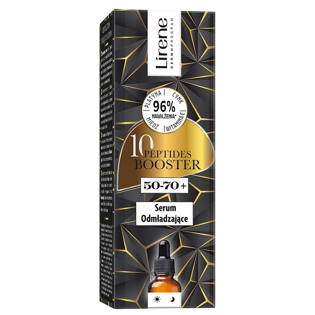 Lirene 10 Peptides Booster serum odmładzające 50-70+ 30ml