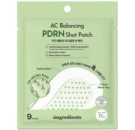 Ongredients AC Balancing PDRN Shot Patch plastry na wypryski 9szt