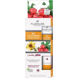 Floslek Żel do powiek i pod oczy ze świetlikiem i arniką plus 15ml