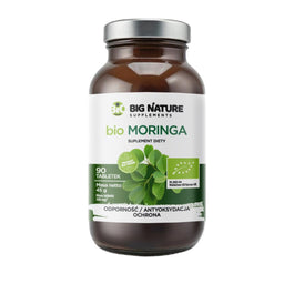 Big Nature Bio Moringa suplement diety 90 tabletek