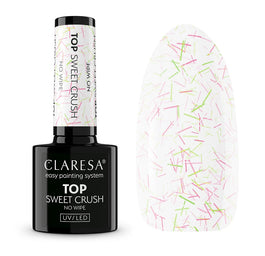 Claresa Top No Wipe Sweet Crush top hybrydowy bez przemywania 5g