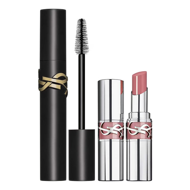 Yves Saint Laurent Lash Clash Mascara & Loveshine zestaw tusz do rzęs 9ml + pomadka do ust 44 3.2g