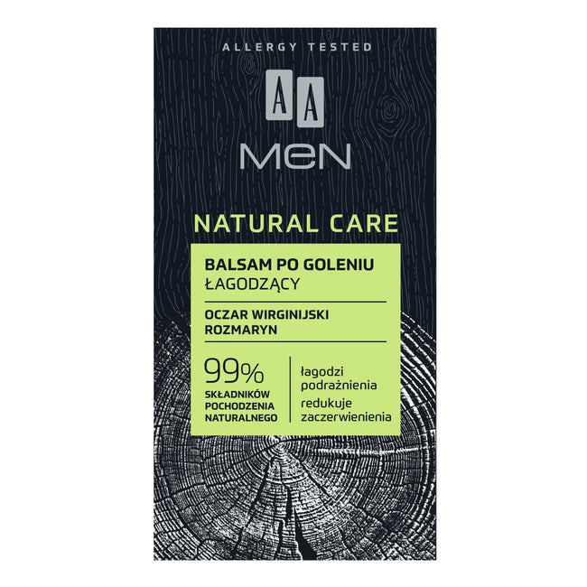 AA Men Natural Care balsam po goleniu
