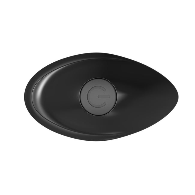 B-Series Magic Double Vibrating Ring wibrujący pierścień na penisa z pilotem Black