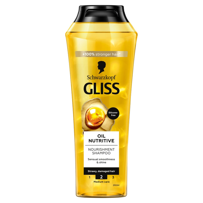 Gliss Oil Nutritive Shampoo odżywczy szampon do włosów przesuszonych i nadwyrężonych 250ml