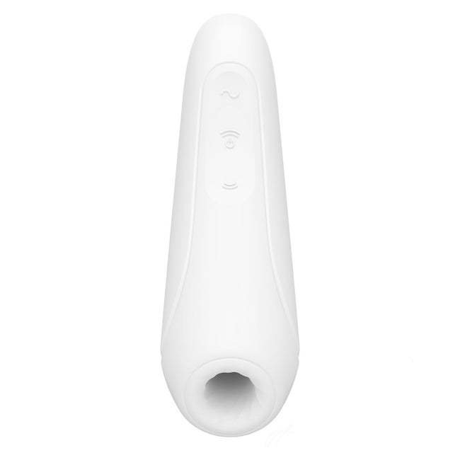 Satisfyer Curvy 1+ bezdotykowy stymulator ssąco-wibrujący White