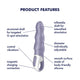 Satisfyer Air Pump Vibrator 1 wibrator z pompką Violet