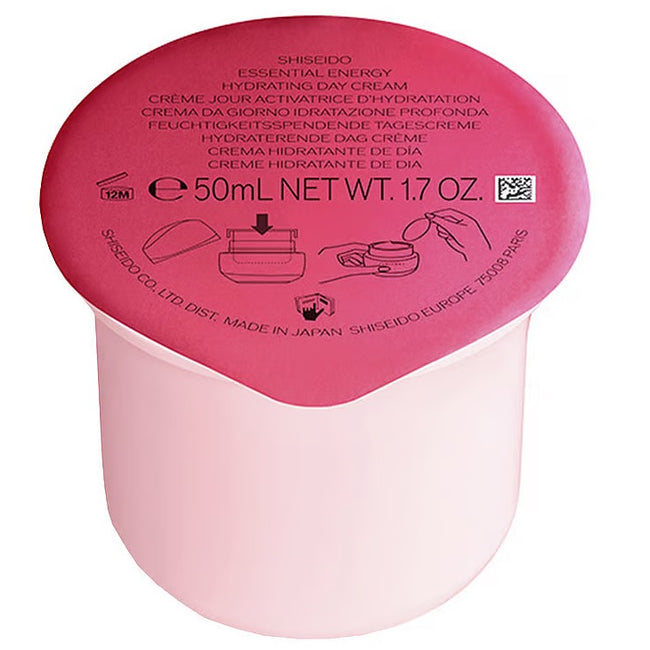 Shiseido Essential Energy Hydrating Day Cream SPF20 nawilżający krem na dzień refill 50ml