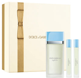 Dolce & Gabbana Light Blue zestaw woda toaletowa spray 100ml + miniatura wody toaletowej 2x10ml