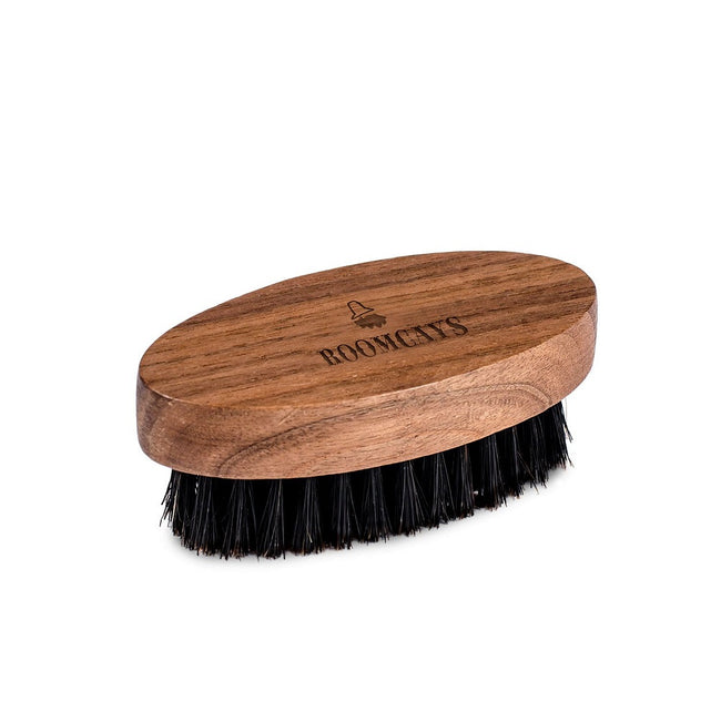 ROOMCAYS Zestaw #4 kosmetyków dla mężczyzn olejek do brody 50ml + balsam do zarostu 30ml + szczotka do brody