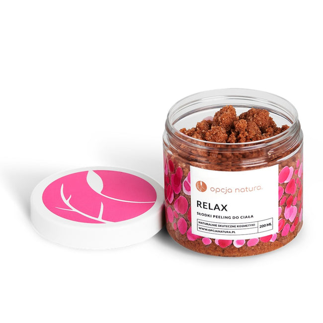 Opcja Natura Relax słodki peeling do ciała 200ml