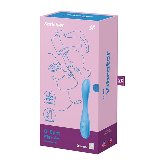 Satisfyer G-Spot Flex 4 wibrator do punktu G Blue