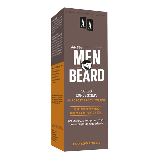 AA Men Beard turbo-koncentrat na porost brody i wąsów 30ml