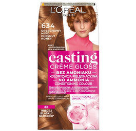 L'Oreal Paris Casting Creme Gloss farba do włosów 634 Orzechowy Miód