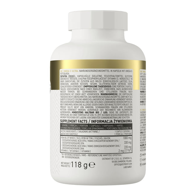 OstroVit Omega 3 Ultra suplement diety 90 kapsułek
