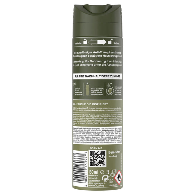 8x4 Men Wild Oak antyperspirant w sprayu 150ml