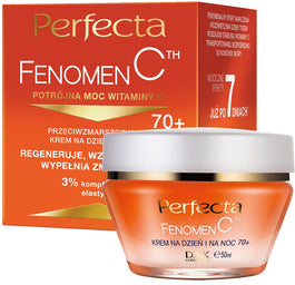 Perfecta Fenomen C przeciwzmarszczkowy krem do twarzy na dzień i na noc 70+ 50ml