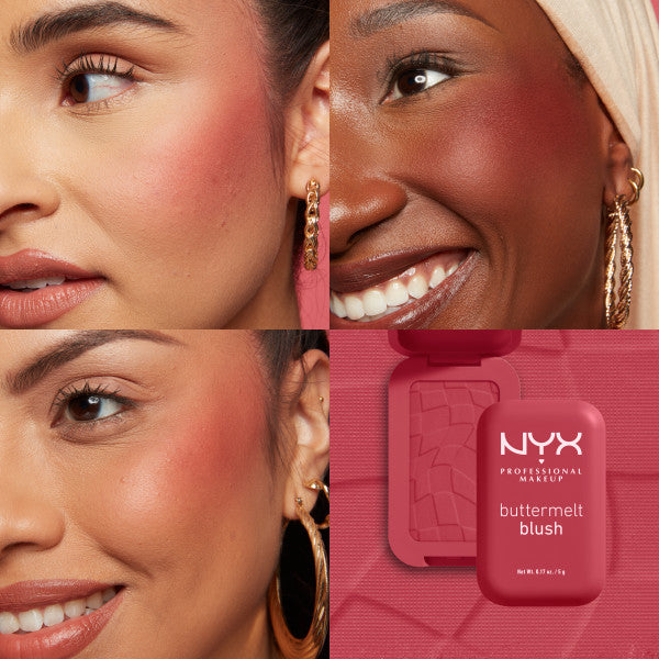 NYX Professional MakeUp Buttermelt Blush róż do policzków