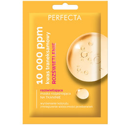 Perfecta 10 000 ppm rozświetlająca maska rozjaśniająca na tkaninie 20ml