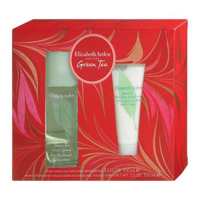 Elizabeth Arden Green Tea zestaw woda perfumowana spray 100ml + krem do ciała 100ml