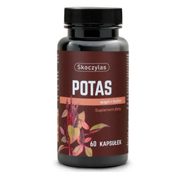 Skoczylas Potas + Wapń + Fosfor suplement diety 60 kapsułek