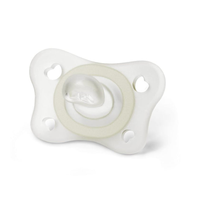 Chicco PhysioForma smoczek silikonowy uspokajający Mini Soft 2-6m Lumi 2szt
