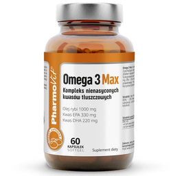 Pharmovit Omega 3 Max suplement diety 60 kapsułek