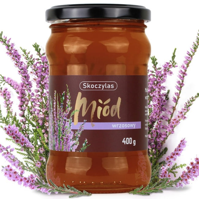 Skoczylas Miód wrzosowy 400g
