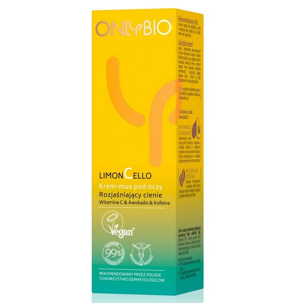 OnlyBio Limoncello krem-mus pod oczy 15ml