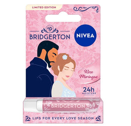 Nivea Bridgerton Edition Daphne&Simon pielęgnująca pomadka do ust