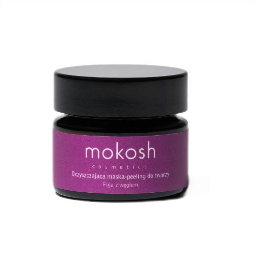 Mokosh Oczyszczająca maska-peeling do twarzy Figa z węglem 15ml