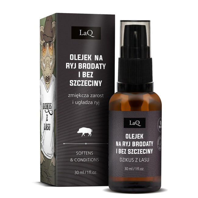 LaQ Olejek po goleniu i do brody Dzikus z Lasu 30ml