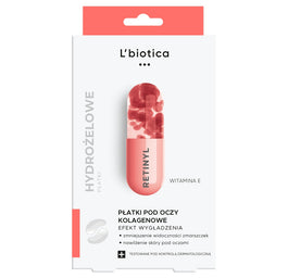 L'biotica Kolagenowe płatki pod oczy przeciwzmarszczkowe 3 pary