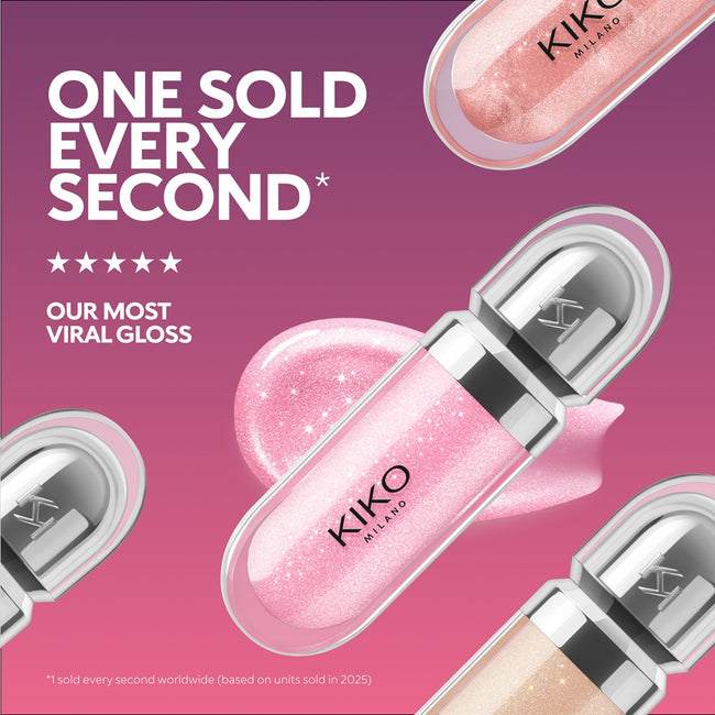 KIKO Milano 3D Hydra Lipgloss zmiękczający błyszczyk do ust z efektem 3D 6.5ml