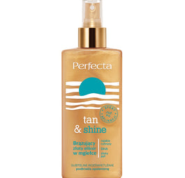 Perfecta Tan & Shine brązująco-rozświetlająca mgiełka do ciała 150ml