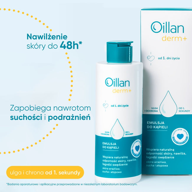 Oillan Derm+ emulsja do kąpieli 200ml