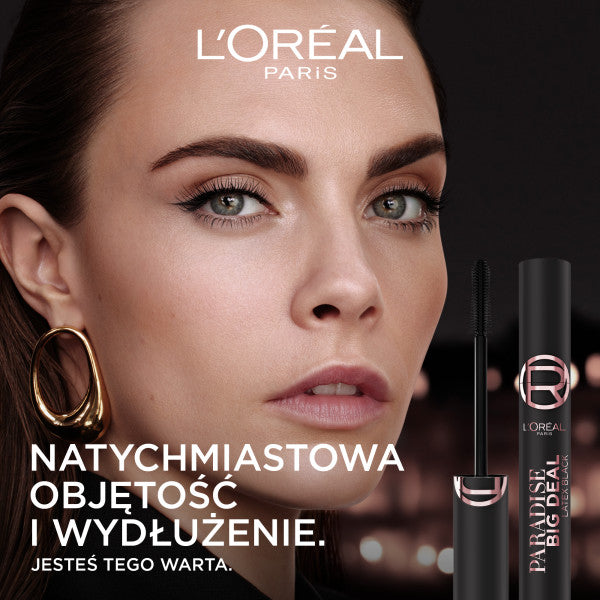 L'Oreal Paris Paradise Big Deal Latex pogrubiający tusz do rzęs 9.9ml