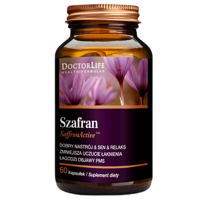 Doctor Life Szafran Safr'inside suplement diety 60 kapsułek