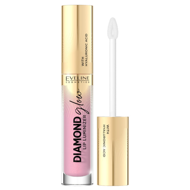 Eveline Cosmetics Diamond Glow Lip Luminizer błyszczyk do ust z kwasem hialuronowym