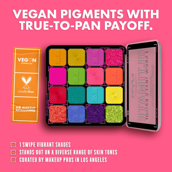 NYX Professional MakeUp Ultimate Shadow Palette paleta cieni do powiek